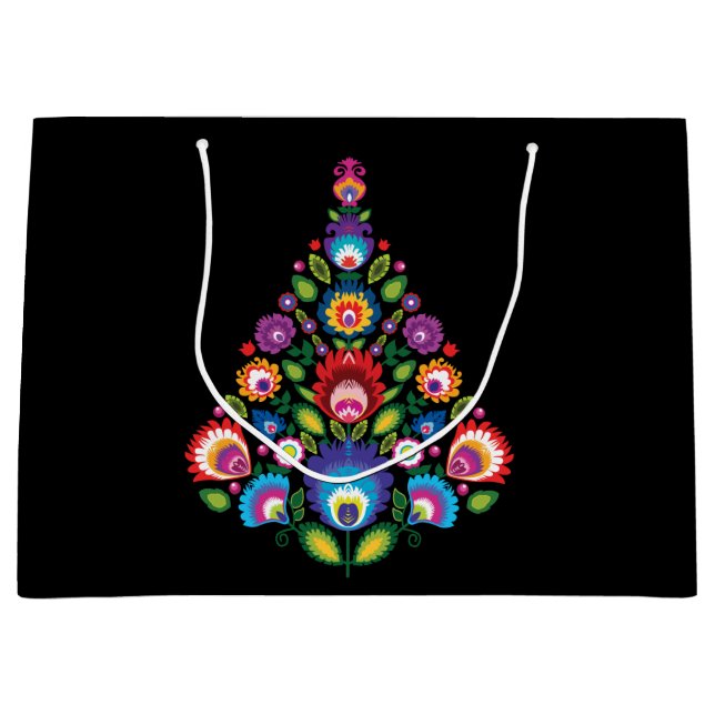 Grande Bolsa de regalo para Navidades populares grandes c (Anverso)