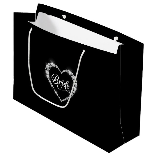 Grande Bolsa de regalo para novia de boda (Angulo Anverso)