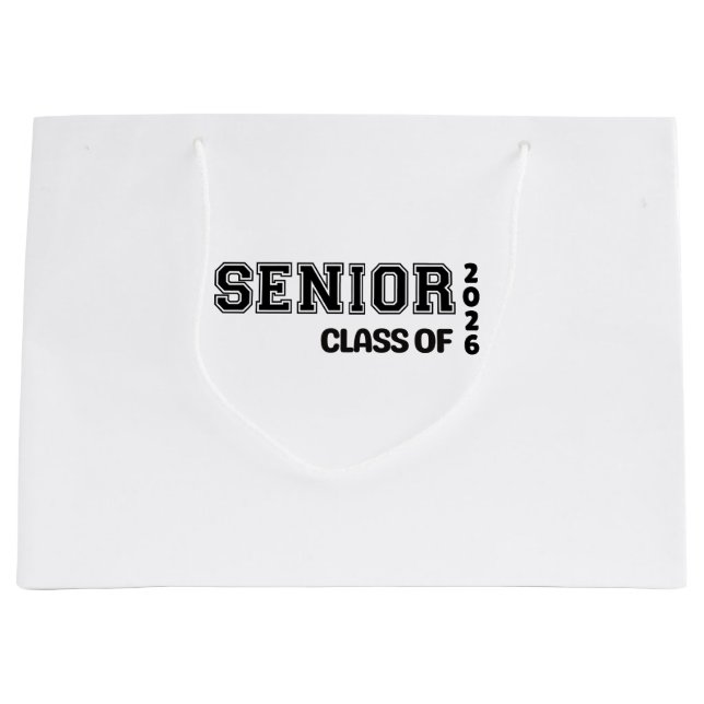 Grande Bolsa de regalo para Senior 2026 (Anverso)