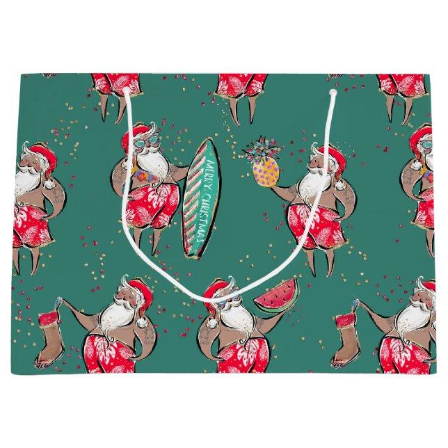 Grande Bolsa de regalo para vacaciones tropicales de Blac (Anverso)