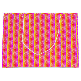 Grande Bolsa de regalo "Patrón de prisma"