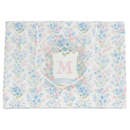 Grande Bolsa de regalo personalizada con flores grandmile