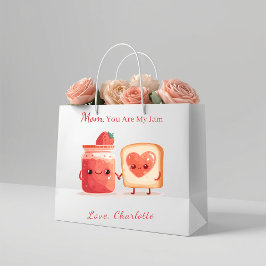 Grande Bolsa de regalo personalizada para el Día de la Ma