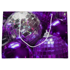 Grande Bolsa de regalo Purple Baubles