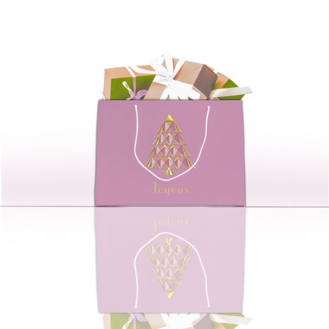 Grande Bolsa de regalo rosa Joyoux Noel (Subido por el creador)