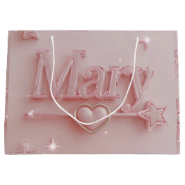 Grande Bolsa de regalo Rosa Mary Starry