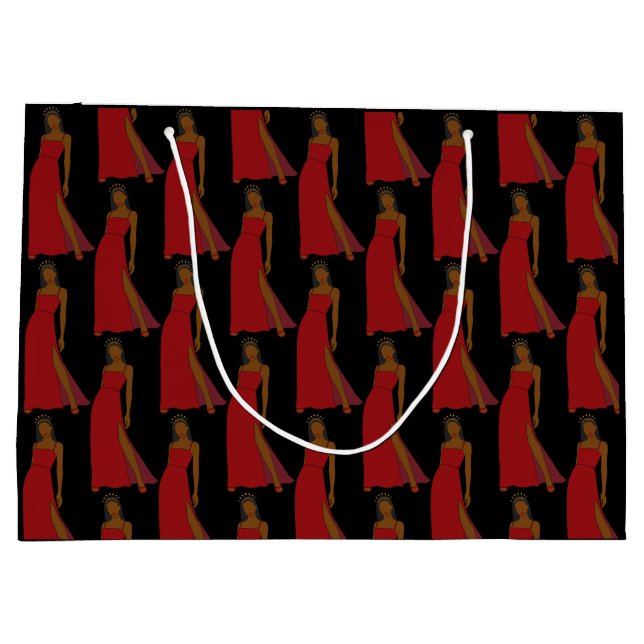 Grande Bolsa de regalo Sagittarius Zodiac (Reverso)