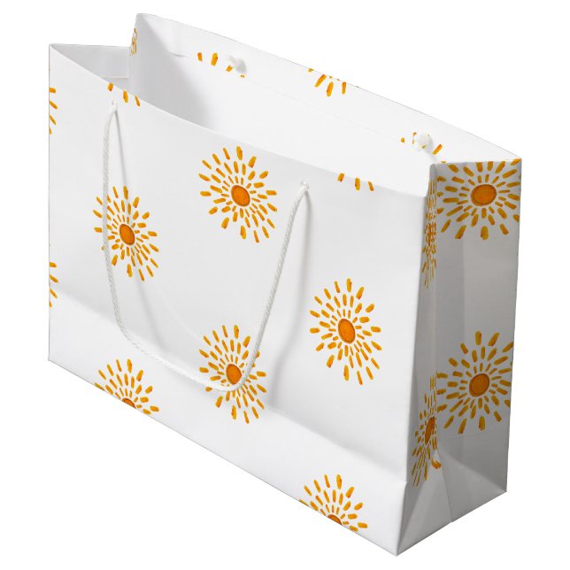 Grande bolsa de regalo soleado (Angulo Anverso)