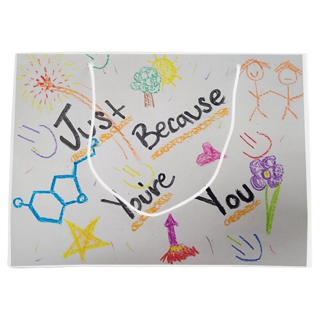 Grande Bolsa de regalo - Sólo porque eres tú (Anverso)