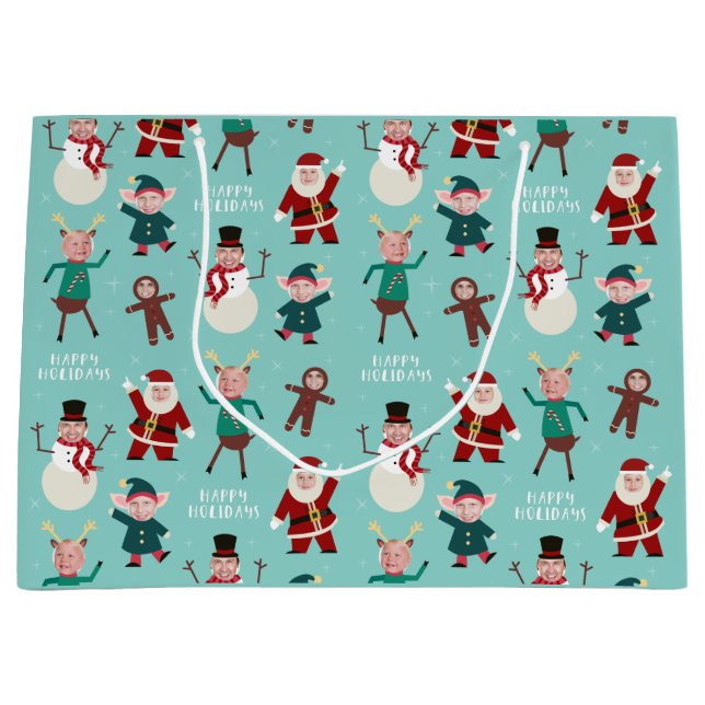 Grande Bolsa divertida de regalo para vacaciones familiar (Anverso)