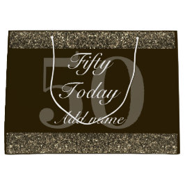 Grande Bolsa especial de regalo de cumpleaños 50