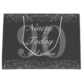 Grande Bolsa especial de regalo de cumpleaños 90