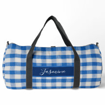 Bolso de deporte con monograma de nombre personali