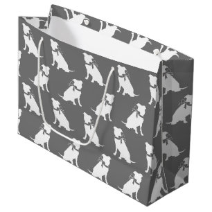 Grande Bulldog Pit Puppy Pitbull Gran Bolsa de Regalo