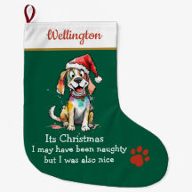 Calcetín Navideño de Perro Juguetón – Festivo Ador