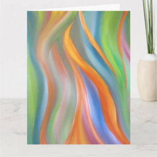 Grande consiga la tarjeta bien