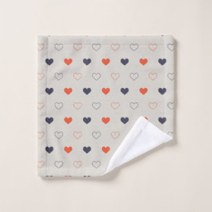 Grande - Corazones encantadores / crema de naranja