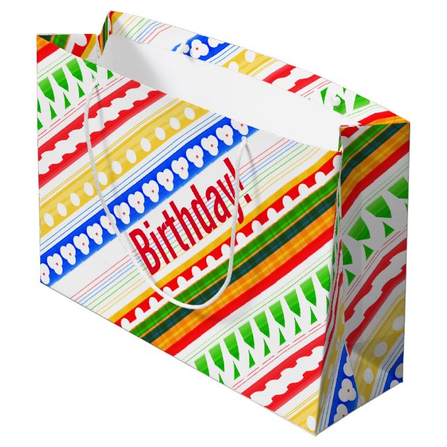 Grande Debe tener una bolsa de regalo (Angulo reverso)