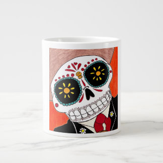 Grande Día de la taza de café enorme muerta