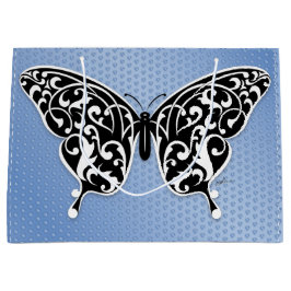 Grande Diseño de bolsa de regalo de mariposa elegante de 