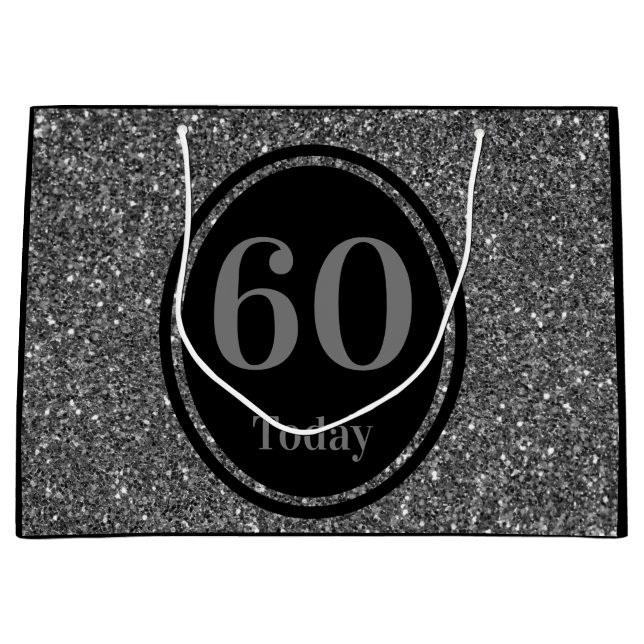 Grande Elegante bolsa de regalo especial para cumpleaños  (Anverso)