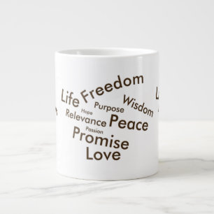 Grande Elixir de la taza de café de la vida