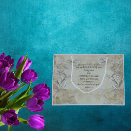 Grande Eres un hijo de Dios Bolsa de regalo floral platea