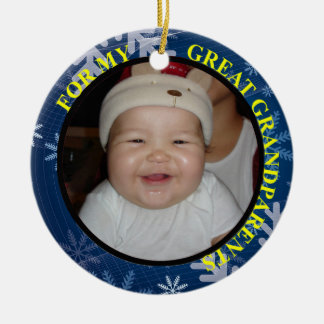 Grande - etiqueta y ornamento del regalo de la