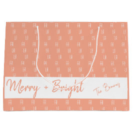 Grande Falala rosa con bolsa de regalo de nombre personal