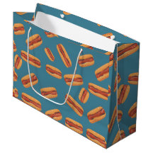 Fiesta Hotdog Bolsa de Regalo Papel de envolvimien