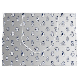 Grande Fiesta Pingüino Perfecto: Elegante bolsa de regalo