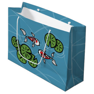 Grande Fuku y Heiwa la bolsa de regalo de koi