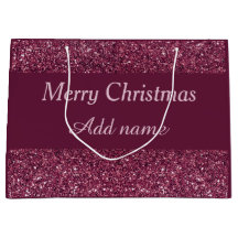 Glamorosa bolsa de regalo para Navidades especiale