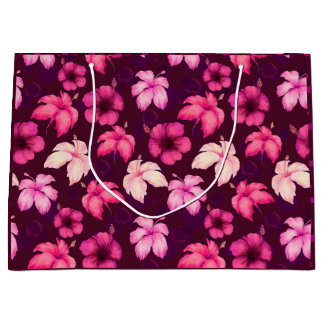 Grande Golpe de sol hawaiano: Bolsa de regalo de Hibiscus
