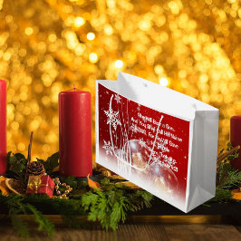 Grande Guión De Bolsa De Regalo Nacimiento De Jesús