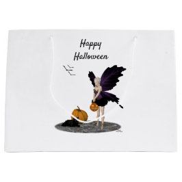 Grande Halloween Halloween Con Bolsa De Regalo De Calabaz