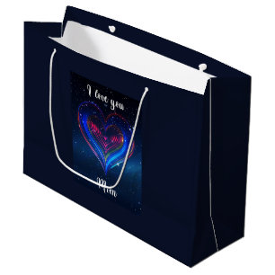 Grande I Love You Mom / Bolsa de Regalo Galáctica
