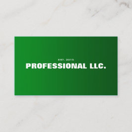 Grande, intrépido, fácil leer la tarjeta de visita