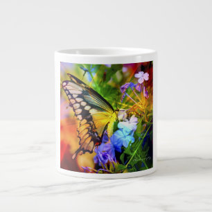 Grande JUMBO del placer de Swallowtail taza de café de 2