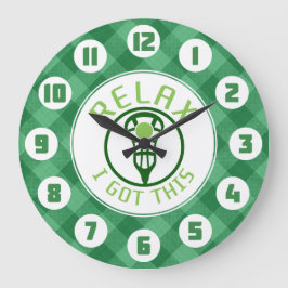 Grande LaCrosse me relaja consiguió este reloj redondo