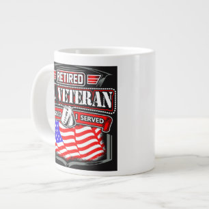 Grande Me firmé serví la taza de café