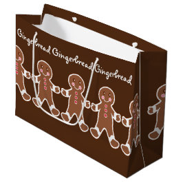 Grande Navidades Bolsa de regalo para los niños de Ginger