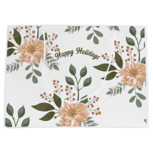 Grande Patrón Floral - Bolsa de Regalo