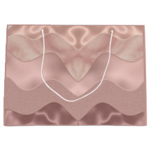 Patrón rosa de la bolsa de regalo