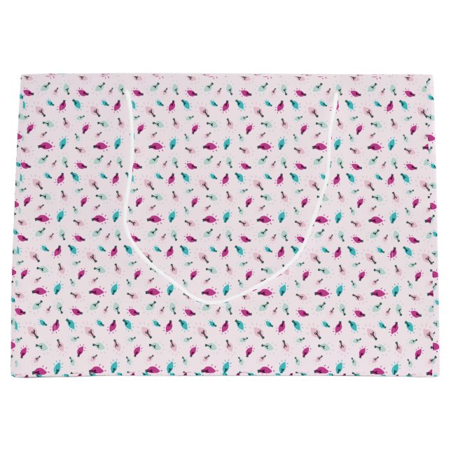 Grande Pink Twinkle Lights: Gran Bolsa de Regalo (Anverso)