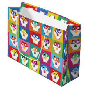 Grande Pop Art Hamsters con una gran bolsa de regalo