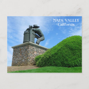 ¡Grande postal del Valle de Napa!
