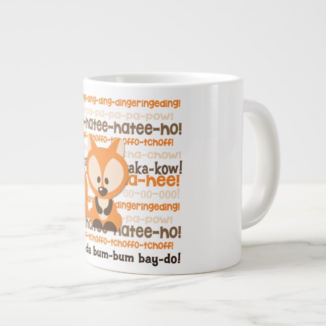 Grande Qué hace el Fox para decir la taza de café (Derecha)