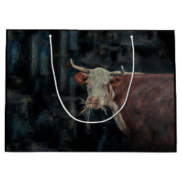 Grande "Raggedy" La vaca de la familia | Bolsa de regalo