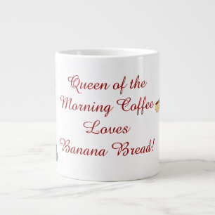 Grande Reina de la taza de encargo ENORME del café de la